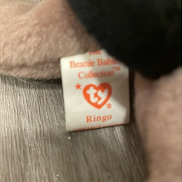 TY Beanie Baby Ringo Made with PVC Pellets - Picture 7 of 7